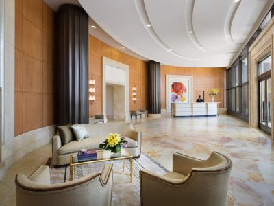 the centrry Lobby side shot_talent